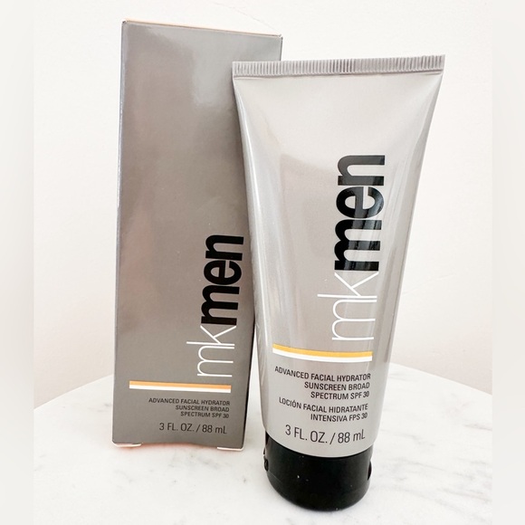 NEW Mary Kay MKMen Advanced Facial Hydrator Sunscreen Broad Spectrum SPF 30 3oz - Picture 2 of 6